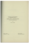 Moe Howard's 20pp. Script Dated January 1951 for The Three Stooges Film ''Pest Man Wins'', Working Title ''Mousers in the Trousers'' -- Very Good Condition